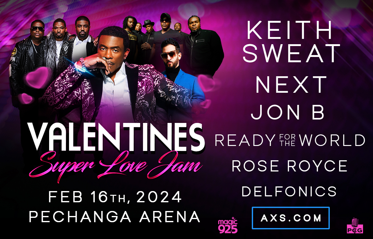Valentine's Super Love Jam Pechanga Arena San Diego