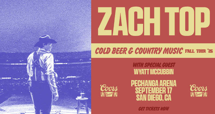 Zach Top: Cold Beer & Country Music Tour 2026