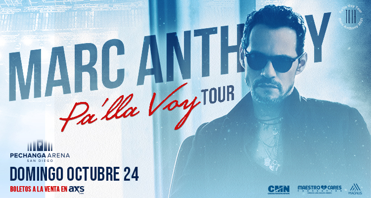Marc Anthony Concert 2022 Schedule Marc Anthony: Pa'lla Voy Tour | Pechanga Arena San Diego