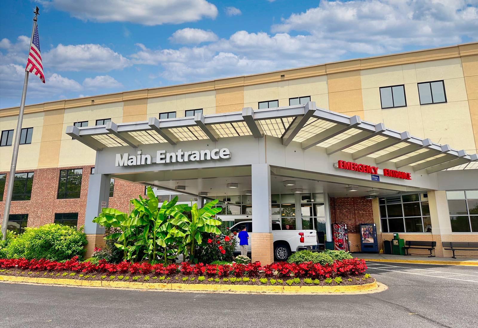 photo of the exterior of a hospital