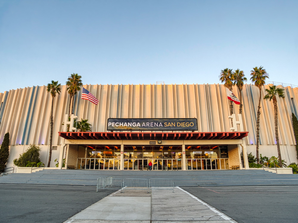 Private events at the parking lot of the Pechanga Arena San Diego