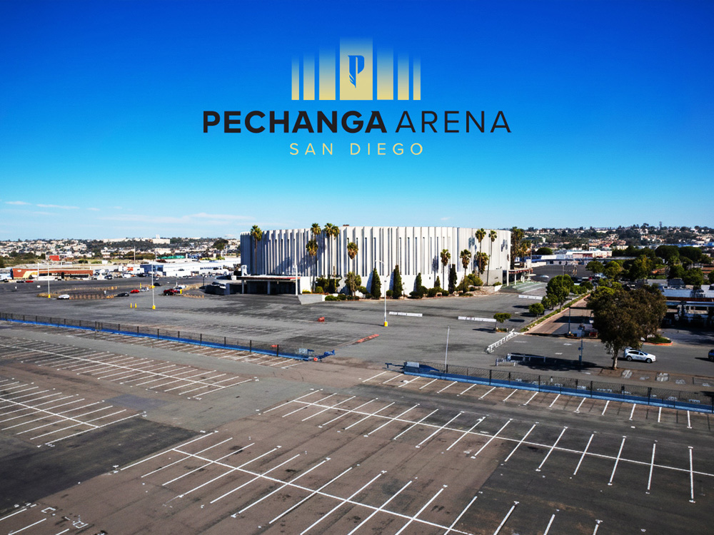 Private events at the parking lot of the Pechanga Arena San Diego