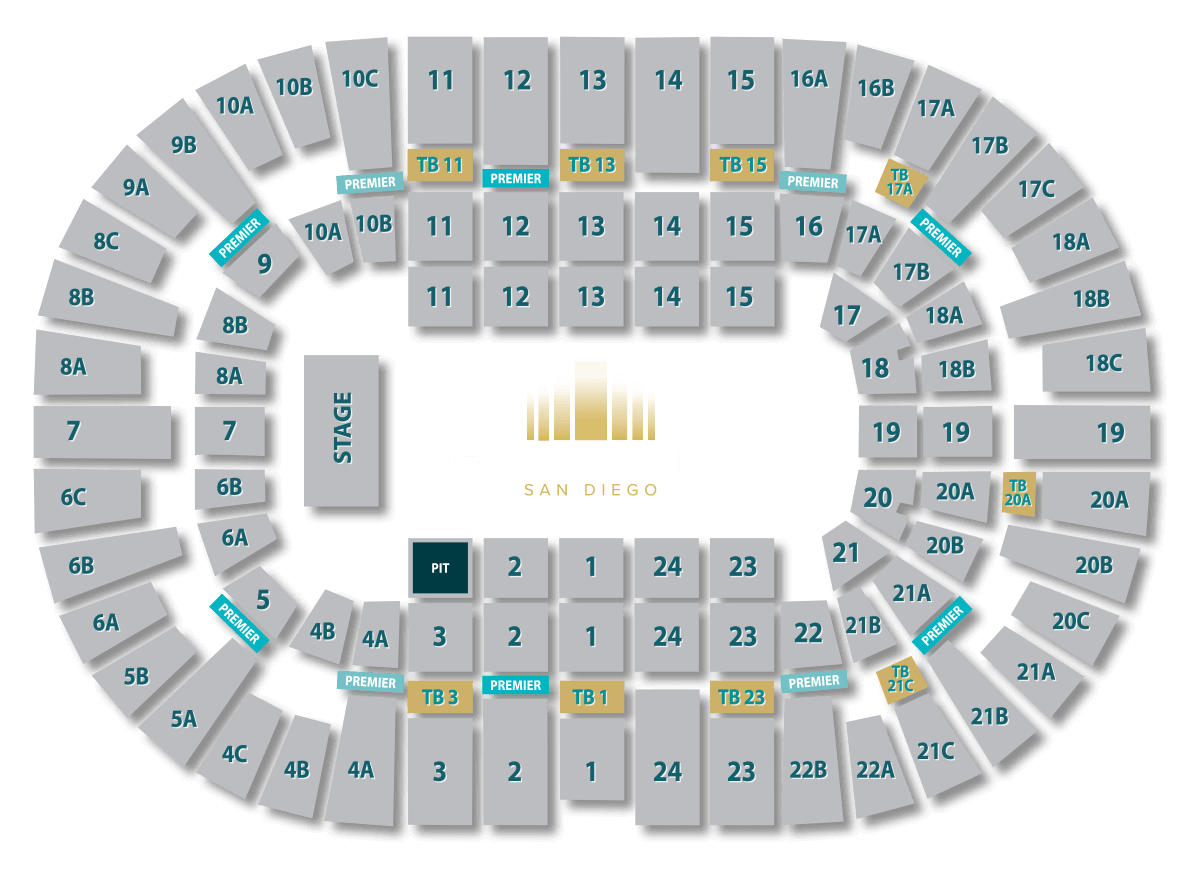 Pechanga Arena San Diego Premium Seating Chart