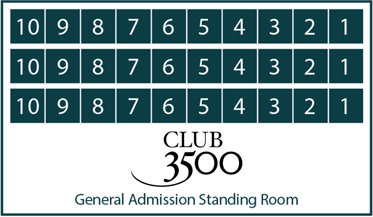 Premium Seating Club 3500 Seats